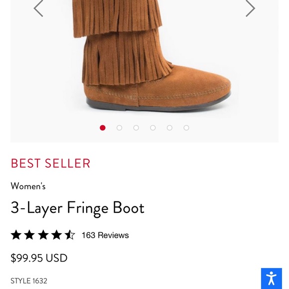 Minnetonka fringe boot - Picture 7 of 7